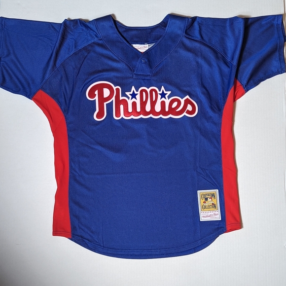 Official Mitchell & Ness Roy Halladay MLB BP Jersey - Picture 1 of 15